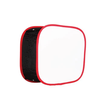 

Photography Foldable LED Light Diffuser Soft Box Flash Light Speedlight Softbox for Portable Video Product Shooting Carrying Bag