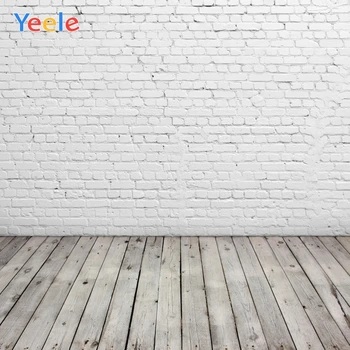 

Yeele Brick Wall Wooden Floor Grunge Portrait Pet Doll Food Baby Photography Backgrounds Photographic Backdrops for Photo Studio