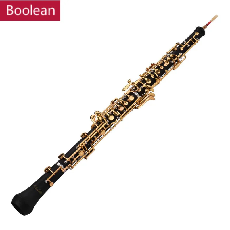 Профессиональный oboe C Ключ полуавтоматический позолоченный ключ стиль