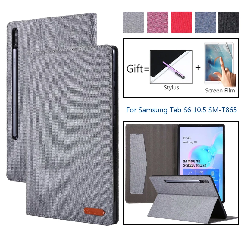 Capa Protetora para Samsung Tablet Capa para Galaxy Tab s6 10.5 T860 T865 Sm-t860 Sm-t865