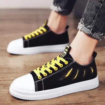 

Plus Size Canvas Mens Sneakers Women Shoes Sport Men Black Tennis Male Running Shoes Man Sports Arena Basket Workout Boty E-322