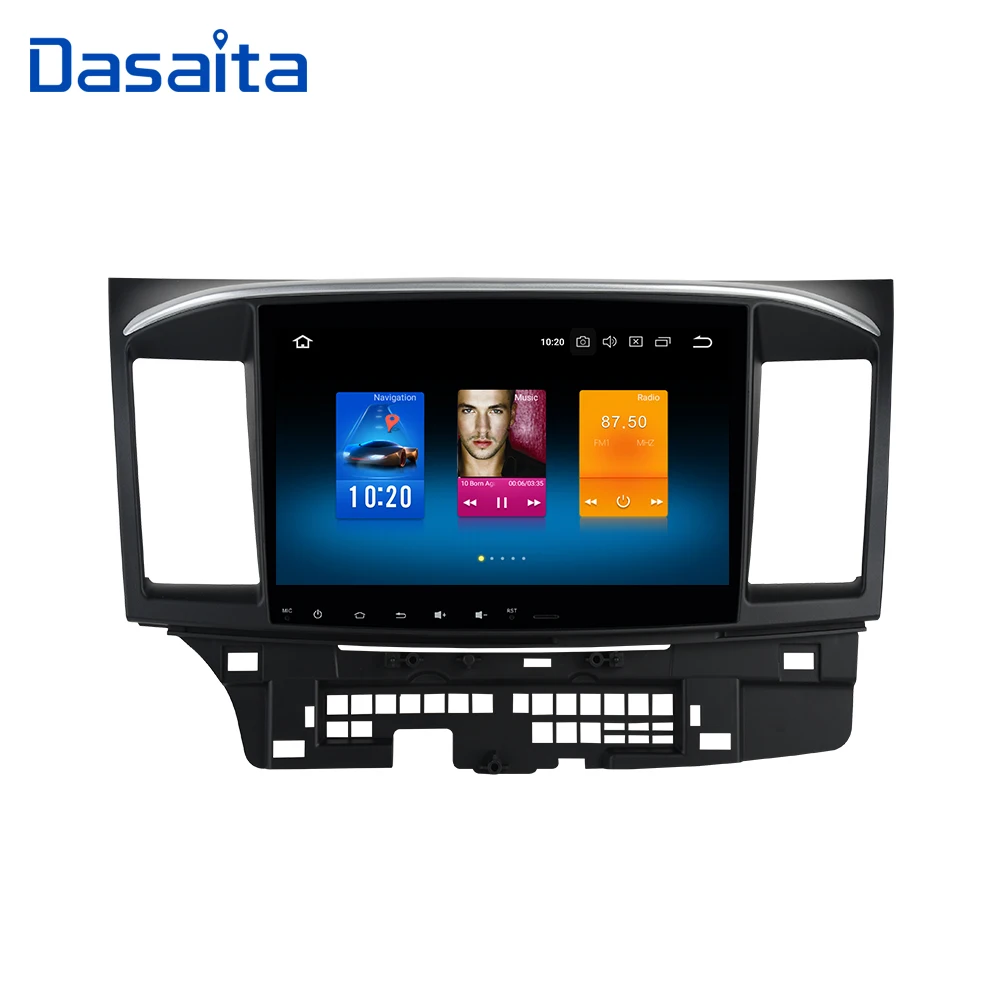 Dasaita 10.2\ Android 9.0 Car GPS Player for Mitsubishi Lancer 10 EVO with 4G+32G Octa Core Auto Stereo Navi Radio Multimedia