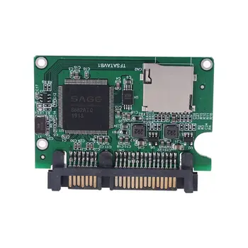 

Micro SD TF Card to 22Pin SATA Adapter Converter Module Board for 2.5\" HDD Case M5TD