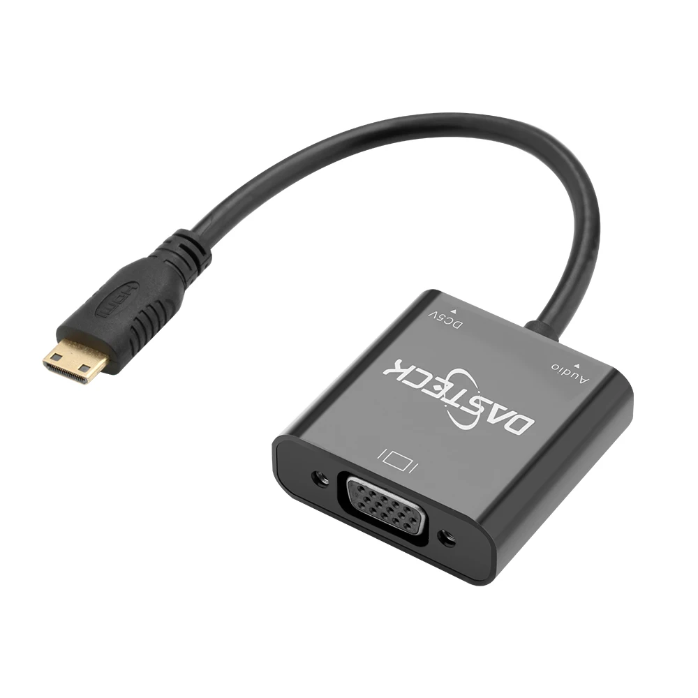 Адаптер HDMI VGA переходник с Micro Mini на Female 1080p для ноутбука Xbox 360 PS3 PS4|Кабели VGA| |