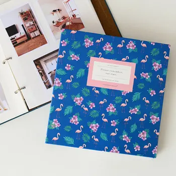 

Album Cotton Linen Loose-leaf Pocket Picture Album Case Traveling Photo Holder Storage Home Decoration