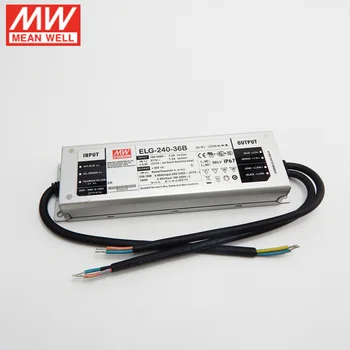 

MEAN WELL ELG-240-36B 240W 36V LED Dimmable Power Supply 110V/220VAC to 36V DC 6.66A waterproof IP67 Meanwell Dimming led driver