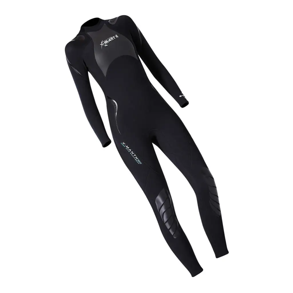 3mm Neoprene Wetsuit, Women Full Suit Scuba Diving Surfing Swimming Thermal Swimsuit Rash Guard - Various Sizes