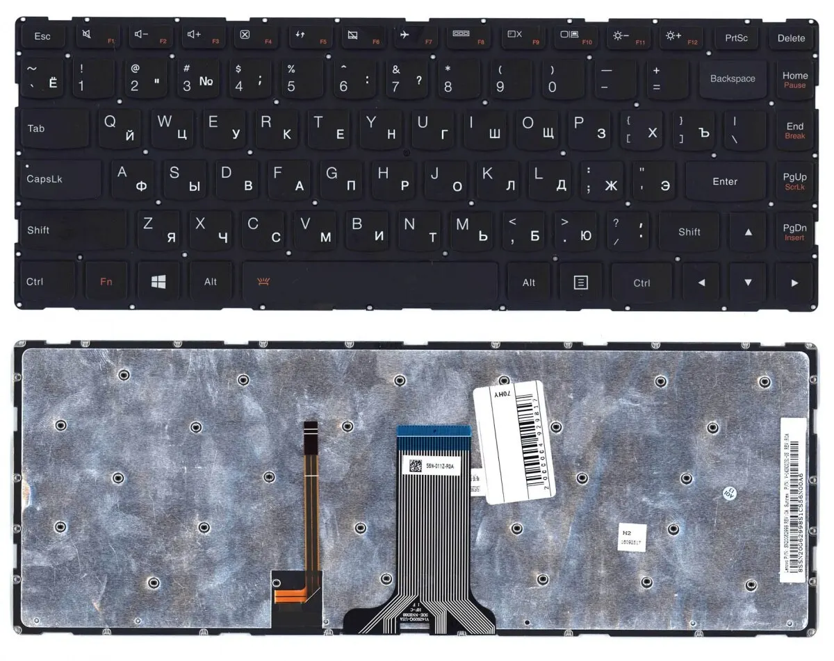 Клавиатура для Lenovo E40-70 E40-30 E40-45 E40-80 E40-81 E41-70 E41-80 Series черная | Компьютеры и офис
