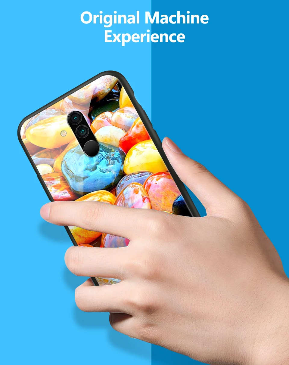 Для huawei mate 20/20 Lite/20 Pro закаленное стекло покрытие края из ТПУ чехол для телефона huawei Honor Magic2 полная защита жесткий корпус