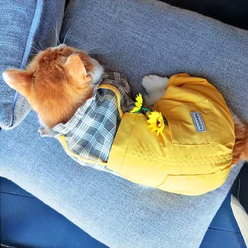 

Warm Cat Hoodies Christmas Outfit Luxury Cat Costume Clothes Christmas Suit Sweater Ropa Gato Invierno Animals Clothing OO50WY