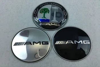 

4pcs 65mm Car Tire Wheel Hub Center Cap sticker Car Emblem Cover for Mercedes benz AMG w204 w203 w212 w211 w124 car accessories