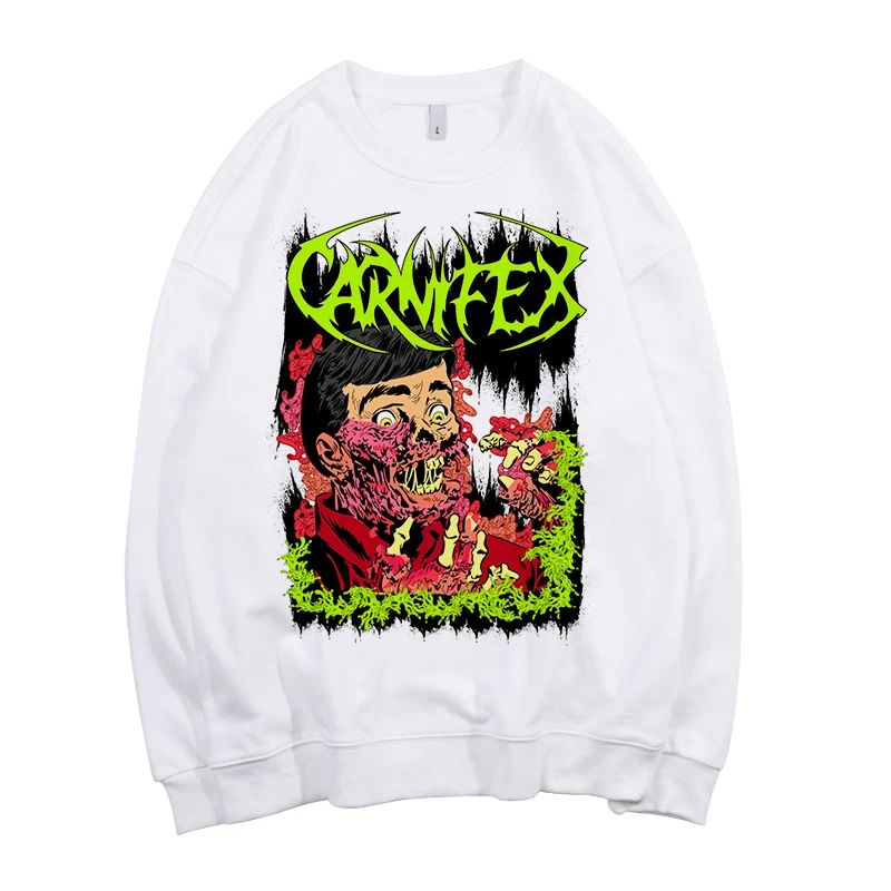 5 6 Дизайнов череп deathcore Carnifex Pollover Толстовка Рок толстовка панк sudadera уличная флисовая верхняя одежда тяжелый металл - Цвет: 5