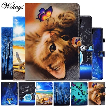

Coque For Apple Ipad 9.7 2018 Case Cat Cartoon Leather Stand Fundas Cover For IPad 9.7 inch 2017 A1822 A1823 Tablet Cover Cases