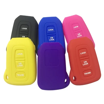 

Silica Gel Remote Key Shell Case Fob for Lexus LS430 2002 2003 2004 2005 2006 Rubber Key Case for LS430 Covers for Car Keys