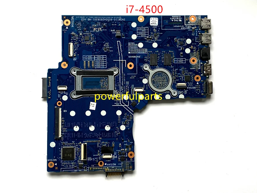 100% working for hp 248 G1 340 G1 laptop motherboard 746032-001 with i7-4500 cpu +  graphic 6050A2608301-MB-A02 tested ok latest motherboard for pc