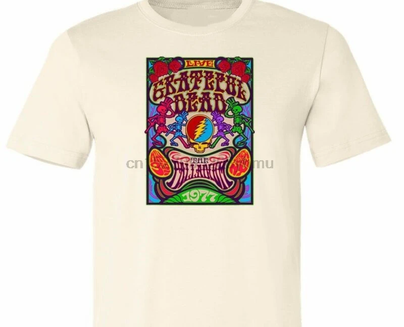 Vintage Grateful Dead Concert Poster T shirt men size SMLXl2Xl3Xl T-102 | Мужская одежда