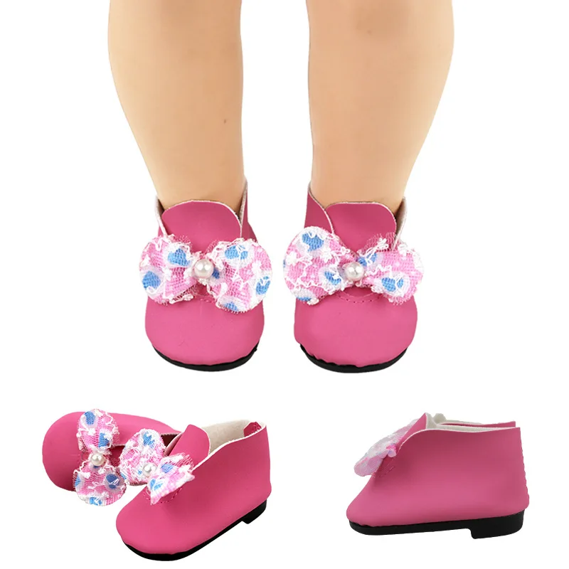18-дюймовые куклы обувь с рисунком из мультфильма «Мой маленький аксессуары для малышей подходят 18 ''/43-46 см life/кукла Generation-милых игрушек сандалии для лучшие подарки для девочек 107