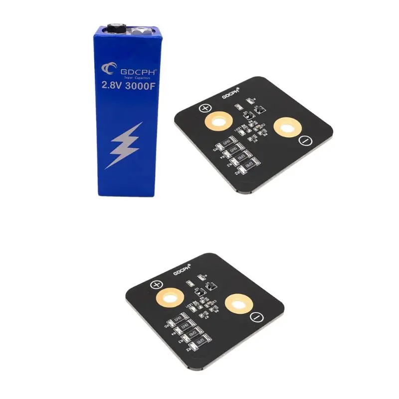 Суперконденсатор с стабилизацией напряжения балансировочная пластина 2 8 В f
