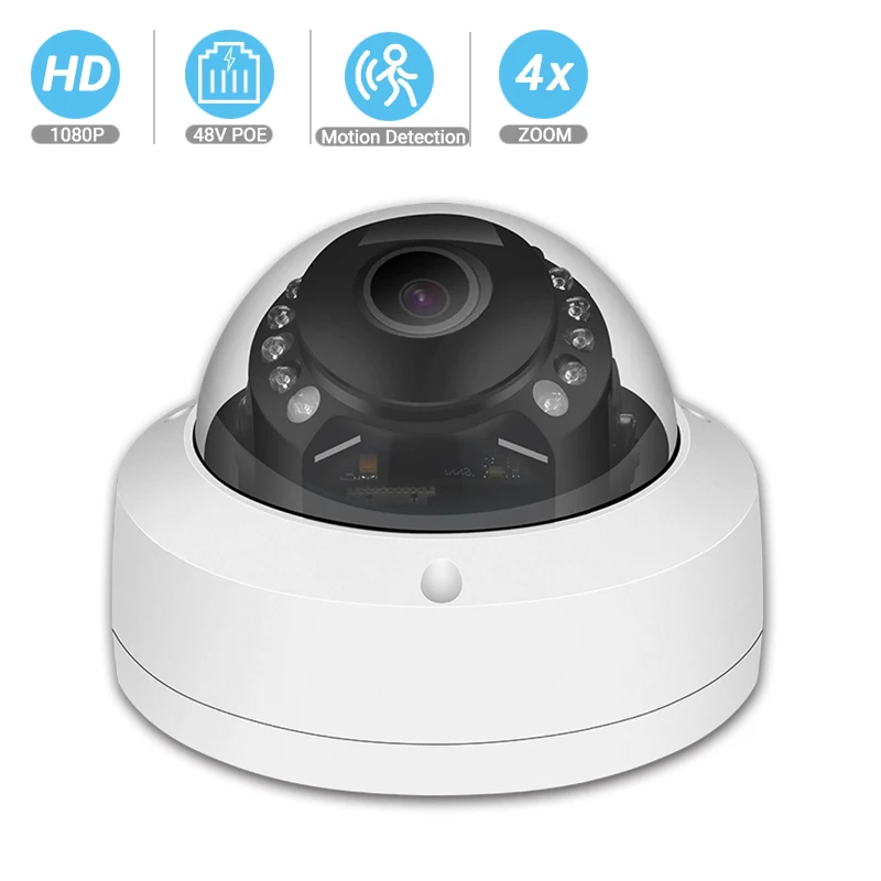 Besder 5MP Проводная ip-камера Ultra HD H.265 купольная камера для домашней безопасности CCTV камера наблюдения обнаружения движения Антивандальная ONVIF