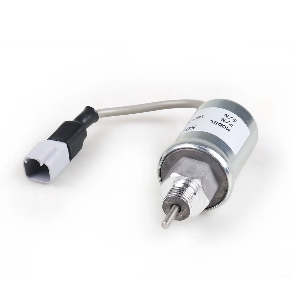 Elettrovalvola Arresto Combustibile Perkins Diesel | Ricambio 12V Per Modelli HL403C-15, HR404C-22T, 404D, 402D - Foto 6