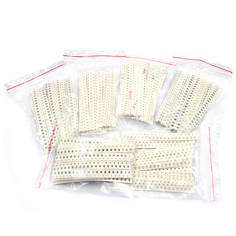 

SMD Capacitor assorted kit ,36values*20pcs=720pcs 1PF-10UF Samples kit 0603 Capacitor / 0805 Capacitor / 1206 Capacitor