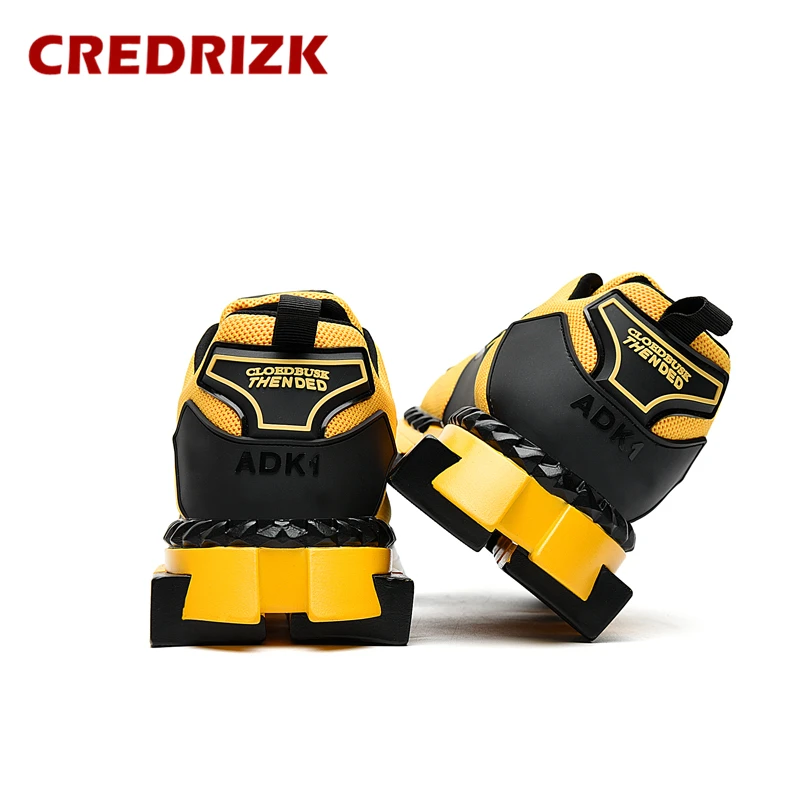 CREDRIZK Новое поступление Роскошные мужские кроссовки амортизирующие кроссовки трендовые мужские кроссовки уличные механические дизайнерские спортивные кроссовки