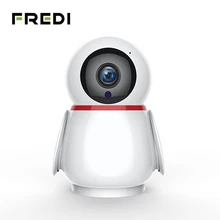 FREDI домашняя охранная камера с функцией автоматического слежения 1080P беспроводная WiFi камера видеонаблюдения ИК ночного видения Детский Монитор ip-камера