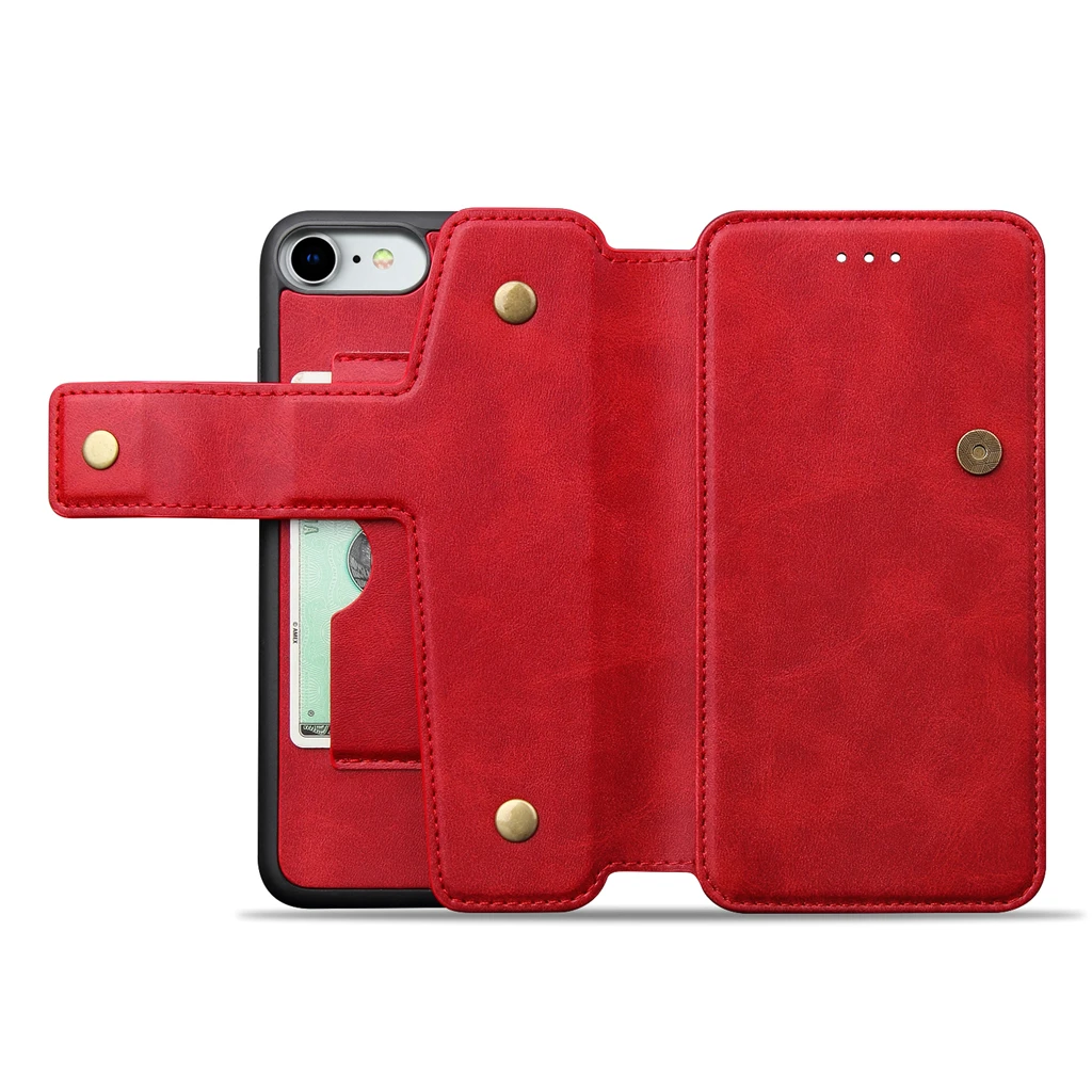 IPhone Case Mobile Phone Shell Protective Cover Protector Brown+Red+Yellow