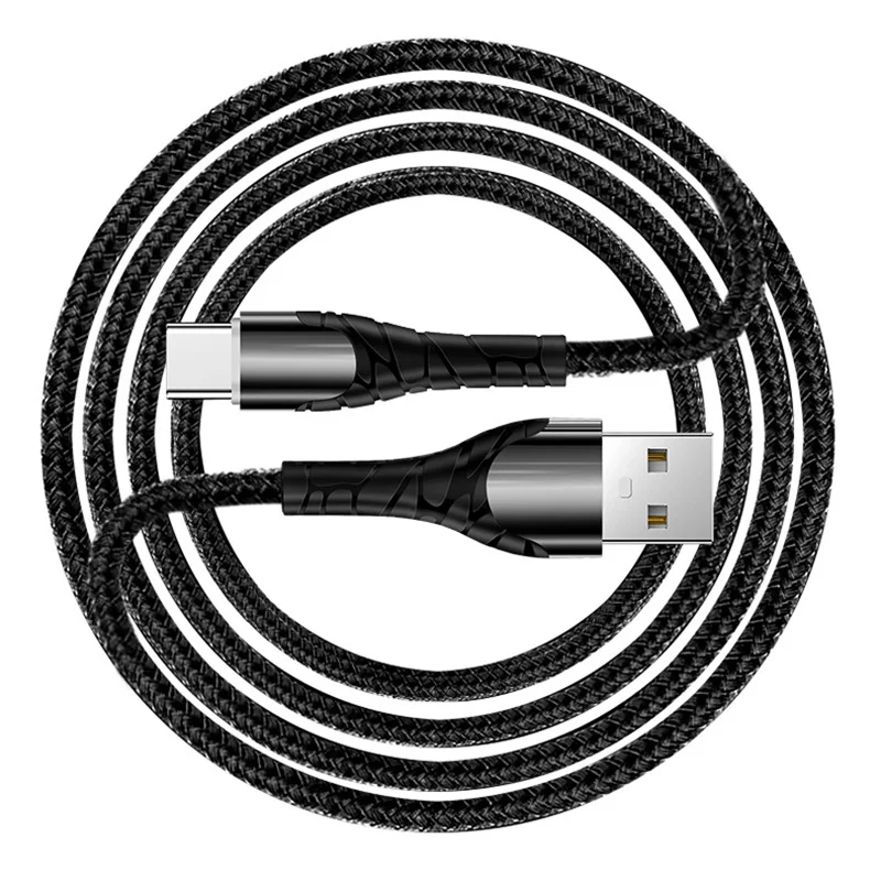 USB кабель для iPhone 11 XS 7 8 зарядное устройство из цинкового сплава Micro USB кабель для Android USB TypeC кабель для мобильного телефона для samsung