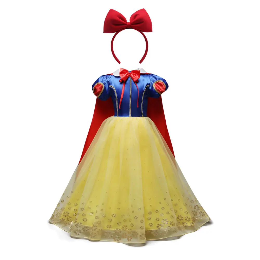 Blue1 Dress Headband Снег белый костюм Cosplay для платье для девочек костюмы на Хэллоуин для детей Маскировка церемонии до платье София первая партия зимней для участия в свадебной церемонии Туника 10 - Цвет: Blue1 Dress Headband