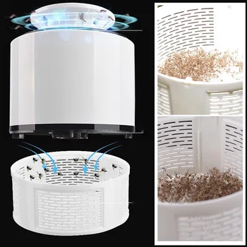 

Electric Mosquito Killer Lamp USB Rechargeable Fly Bug Zapper LED Light Insect Trap for Home Garden New Arrival