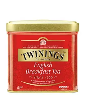 

Twinings English Breakfast Tin 100g, lot de 2 (2 x 100 g)