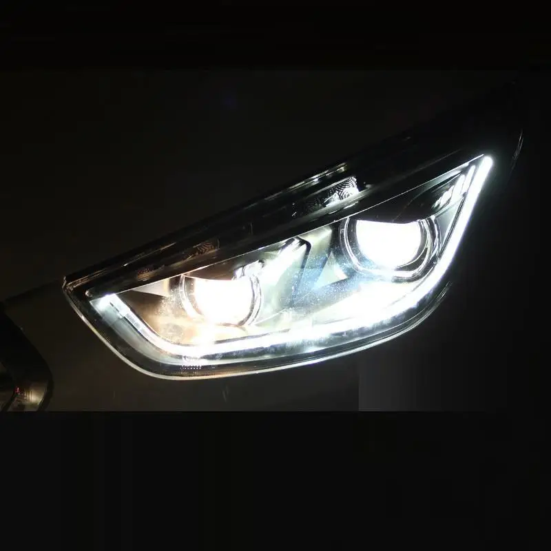 Запуск Luces Para боковые поворотные наружные огни в сборе Led авто освещение фары 10 11 12