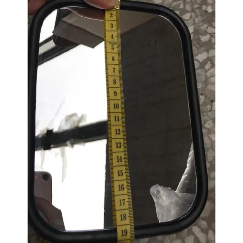 Зеркала заднего вида, прямоугольные зеркала, 4x4, внедорожные зеркала, быстросъемные, подходят для Jeep Wrangler