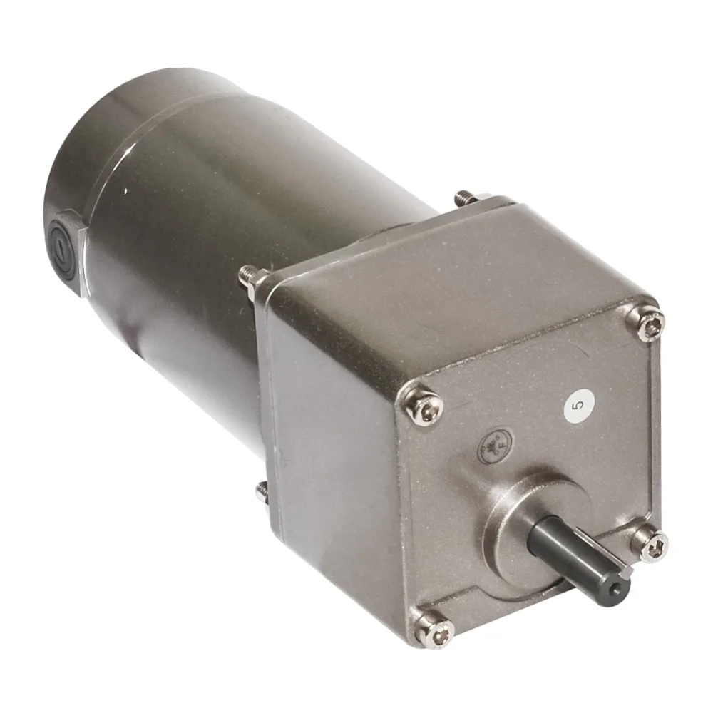 

DC120-5GU 120W High Torque DC Gear Motor 12V 24V 90V 3-300RPM Big Torque High Speed DC Electric Gearbox Permanent Magnet Motor