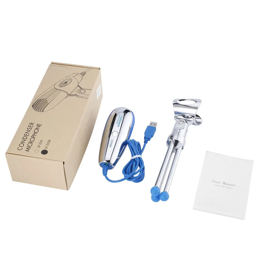 

Mic KTV Mini Microphone For Cell Phone Portable 3.5mm Stereo Studio Laptop PC Desktop for Video Chatting Singing