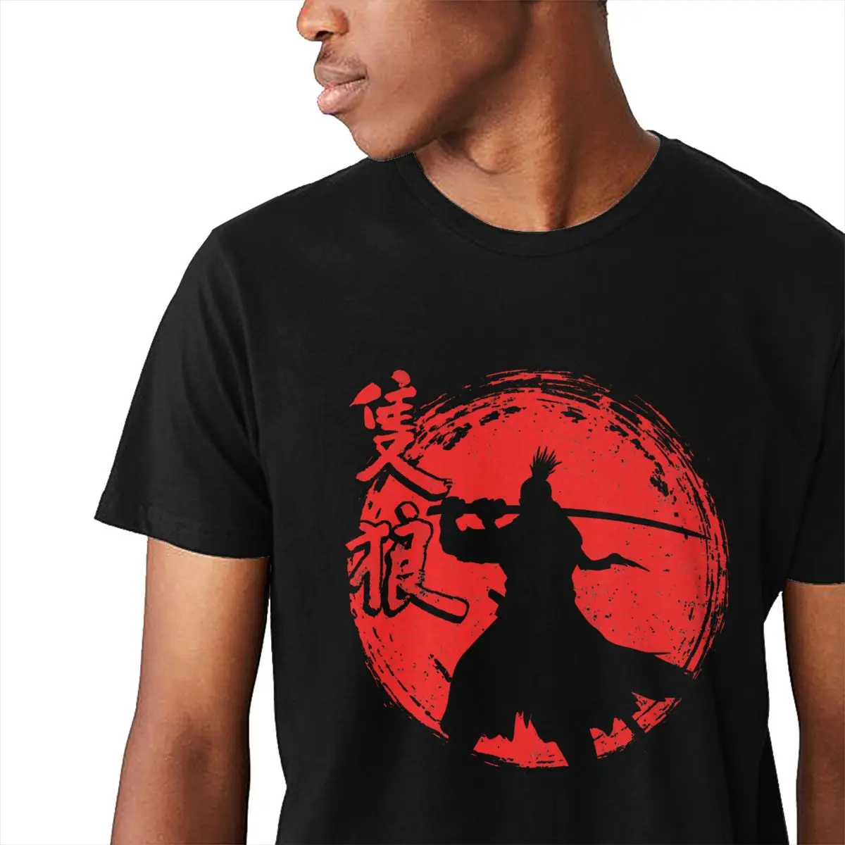 O-образным вырезом One-armed Wolf Red Sun Sekiro Shadows Die Twice футболка Новое поступление мужские удобные La Camiseta дизайн для унисекс