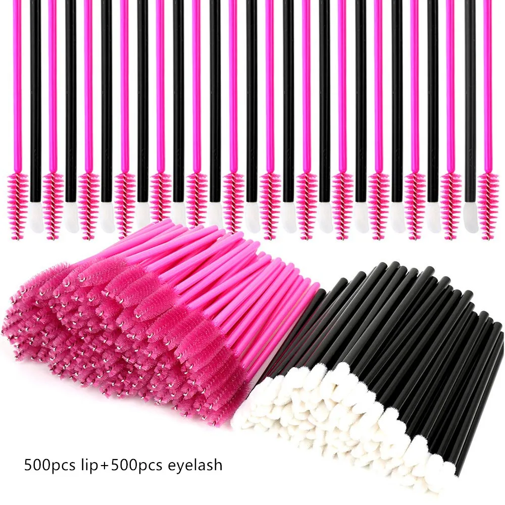 

Новое поступление, искусственная щетка для губ, Мягкая головка для ресниц, аппликатор для бровей, палочка для туши, микрокисти, кисти для макияжа