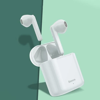 

Baseus W09 TWS Wireless Earphone Bluetooth 5.0 Headphone Mini Earbuds With Charging Box Stereo Bass Sports True Wireless Headset