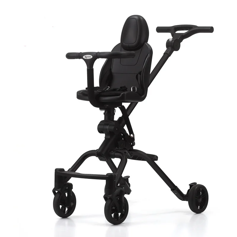 High Landscape Baby Stroller Light Two-way Folding Four-wheel Shock Absorber | Мать и