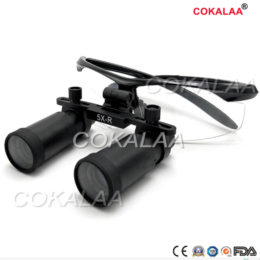 High power magnifier Ultra Light Dental Loupes cokalaa medical loupes 5X Medical magnifying glass Surgical loupes 3
