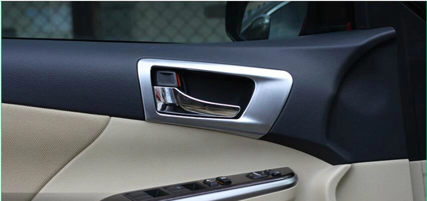 Для Toyota Camry 2012- 4 шт./лот. Автомобильные аксессуары, автомобильная дверь, внутренняя чаша, наклейка, интерьер, литье