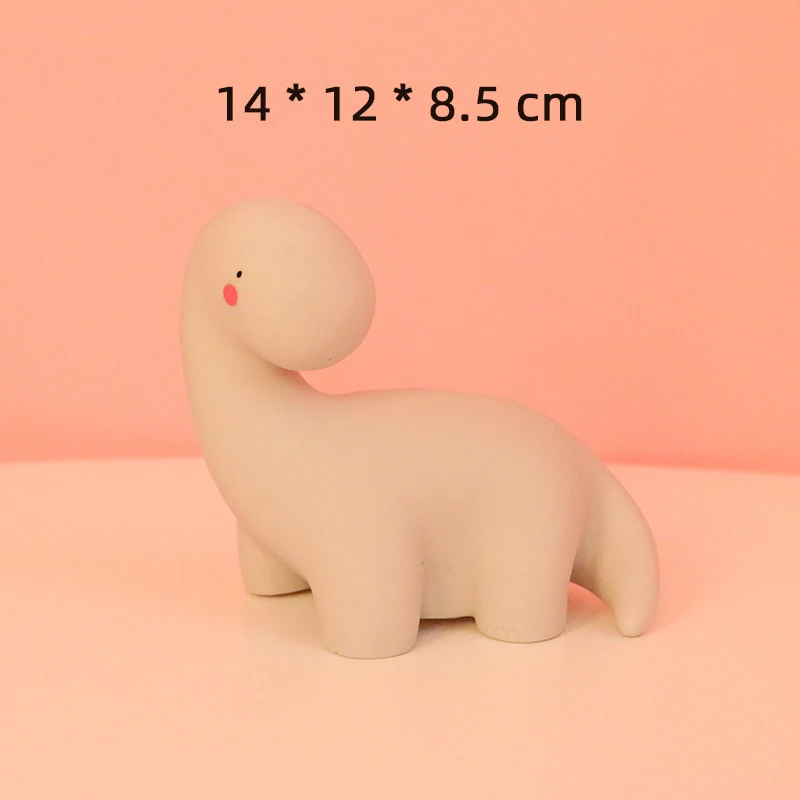 Brontosaurus Мультяшный Единорог, кнопочный Ночной светильник на батарейках, Детский Светильник, детская лампа для спальни, для сна, для детей, игрушки для девочек, рождественский подарок - Испускаемый цвет: Brontosaurus
