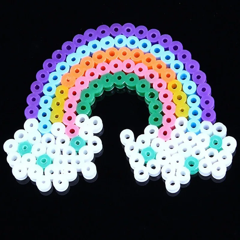 Лидер продаж 1000 шт./упак. 5 мм Hama/Perler бисер для детей DIY Ручная работа большое удовольствие разноцветный