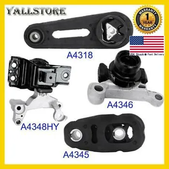 

Engine Motor & Trans Mount Set 4PCS for 2007-2011 Nissan Sentra 2.0L Auto. Trans
