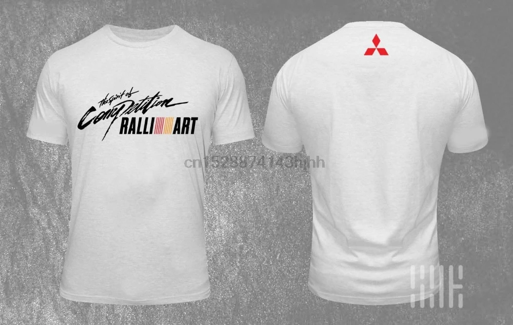 Новый новейший дизайн футболка с логотипом Mit Lancer Evolution X Rally Art Car 2019 новые мужские