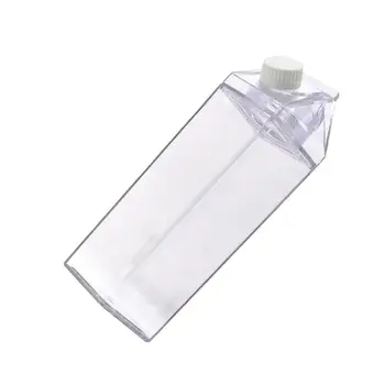 

Transparent Plastic Bottle 500ml Milk Bottle Drink Juice Container Empty Storage Bottle For Home Daily Use