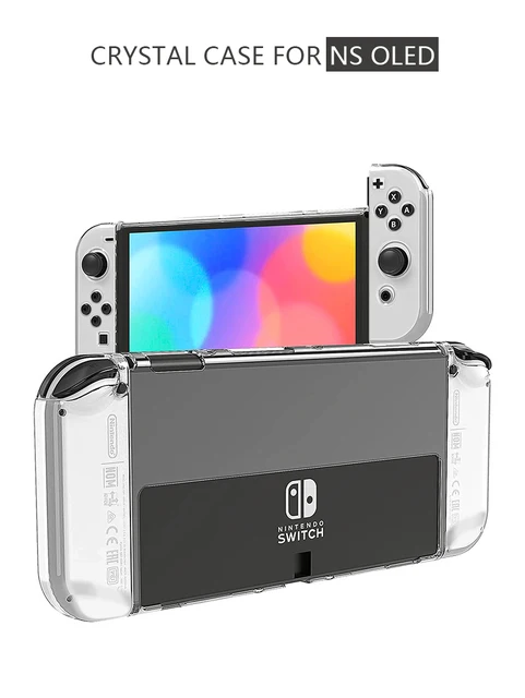 透明シェルカスタム Nintendo Switch 付属品付き カスタム透明シェル,クリアケース,ボタン付き,Nintendo Switch用