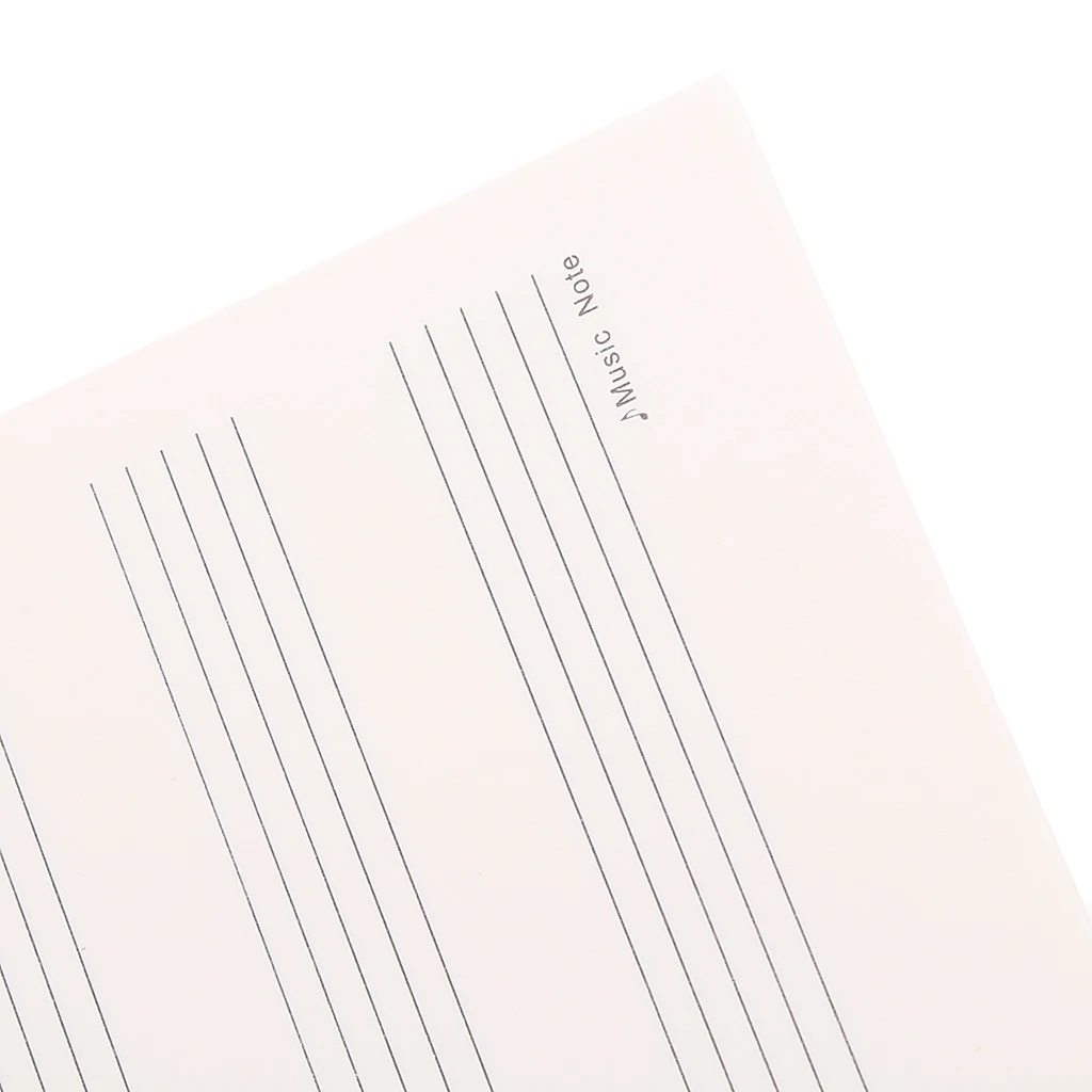 2 шт. нотописание Stave Note книги Музыкальная рукопись песня писчая бумага 50 страниц