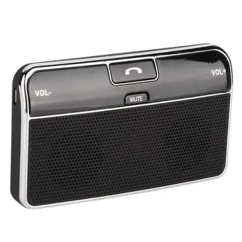 

1PCS Wireless Bluetooth Handsfree Speaker Phone MP3 Car Kit Sun Visor Clip Drive Universal 11.8*7*1cm 15-16hours 60hz-18khz